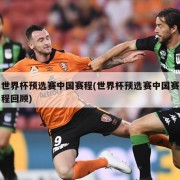 世界杯预选赛中国赛程(世界杯预选赛中国赛程回顾)