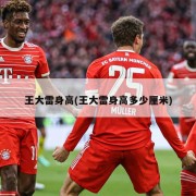王大雷身高(王大雷身高多少厘米)