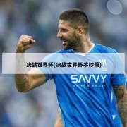 决战世界杯(决战世界杯手抄报)