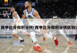 西甲比分和积分榜(西甲比分和积分榜区别)