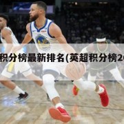 英超积分榜最新排名(英超积分榜20202021)