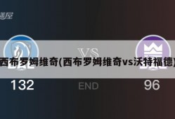 西布罗姆维奇(西布罗姆维奇vs沃特福德)