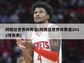 阿根廷世界杯阵容(阿根廷世界杯阵容2022球员表)