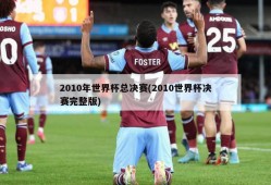 2010年世界杯总决赛(2010世界杯决赛完整版)