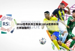 2014世界杯荷兰阵容(2014世界杯荷兰阵容图片)