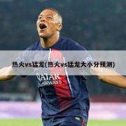 热火vs猛龙(热火vs猛龙大小分预测)