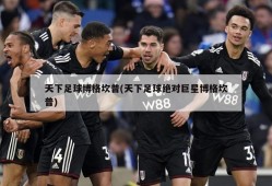 天下足球博格坎普(天下足球绝对巨星博格坎普)
