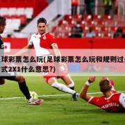 足球彩票怎么玩(足球彩票怎么玩和规则过关方式2X1什么意思?)