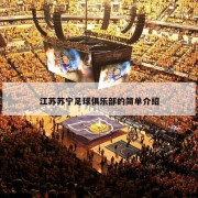 江苏苏宁足球俱乐部的简单介绍