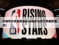 中超积分榜最新排名(中超积分排行榜最新情况)