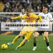 中超预备队联赛积分榜(中超预备队联赛2020)