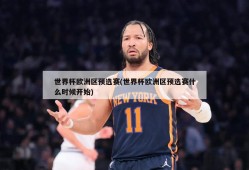 世界杯欧洲区预选赛(世界杯欧洲区预选赛什么时候开始)