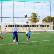 足球直播免费(足球直播免费观看 视频直播)