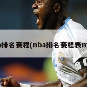 nba排名赛程(nba排名赛程表mvp)